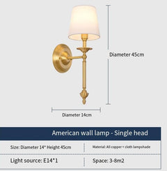 Brass Wall Lamp